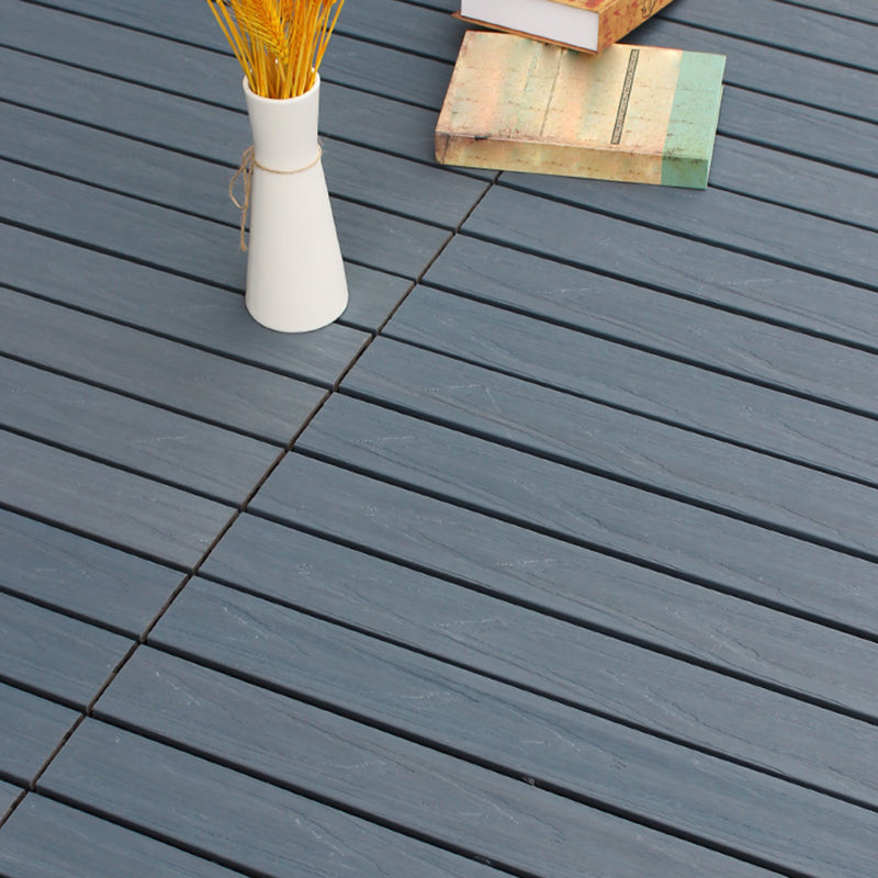 Deck Plank Interlocking Manufactured Wood Flooring Tiles Outdoor Flooring 1' x 2' Turquoise Clearhalo 'Home Improvement' 'home_improvement' 'home_improvement_outdoor_deck_tiles_planks' 'Outdoor Deck Tiles & Planks' 'Outdoor Flooring & Tile' 'Outdoor Remodel' 'outdoor_deck_tiles_planks' 7283136