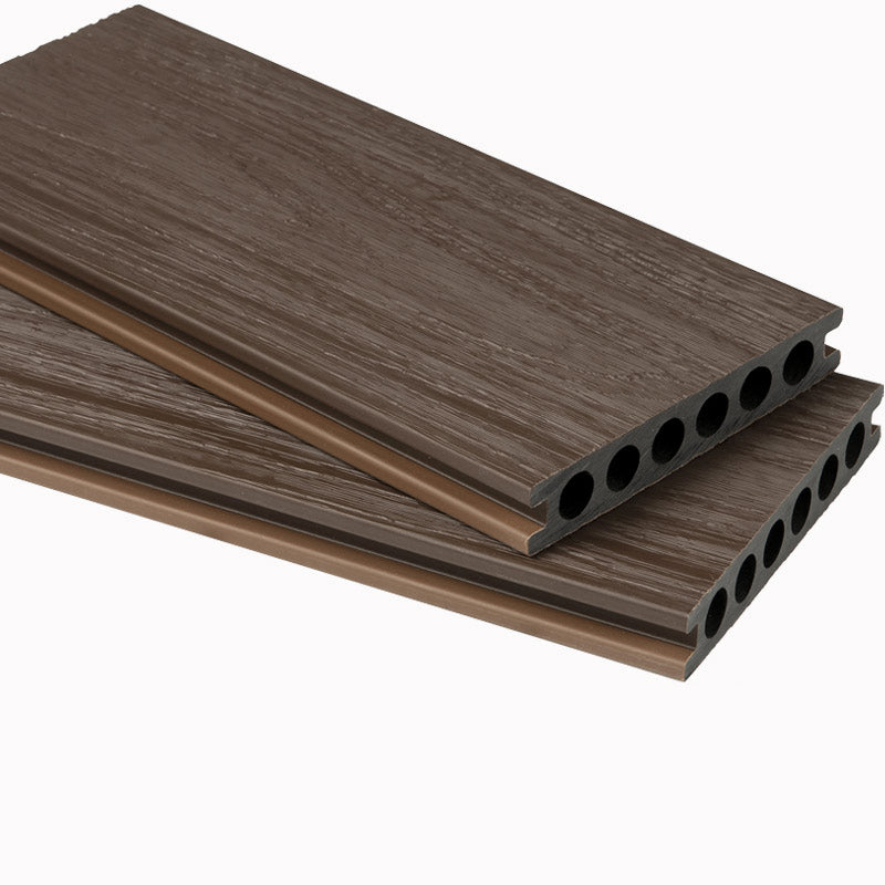 Embossed Nailed Decking Tiles Composite 118" x 5.5" Tile Kit Outdoor Patio Brown Purple Round Clearhalo 'Home Improvement' 'home_improvement' 'home_improvement_outdoor_deck_tiles_planks' 'Outdoor Deck Tiles & Planks' 'Outdoor Flooring & Tile' 'Outdoor Remodel' 'outdoor_deck_tiles_planks' 7283157