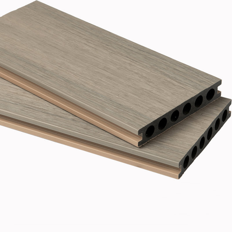 Embossed Nailed Decking Tiles Composite 118" x 5.5" Tile Kit Outdoor Patio Old Wood Round Clearhalo 'Home Improvement' 'home_improvement' 'home_improvement_outdoor_deck_tiles_planks' 'Outdoor Deck Tiles & Planks' 'Outdoor Flooring & Tile' 'Outdoor Remodel' 'outdoor_deck_tiles_planks' 7283166