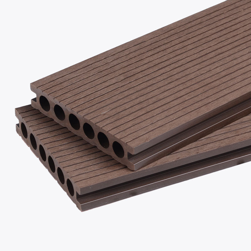 Embossed Nailed Decking Tiles Composite 118" x 5.5" Tile Kit Outdoor Patio Coffee Round Clearhalo 'Home Improvement' 'home_improvement' 'home_improvement_outdoor_deck_tiles_planks' 'Outdoor Deck Tiles & Planks' 'Outdoor Flooring & Tile' 'Outdoor Remodel' 'outdoor_deck_tiles_planks' 7283168