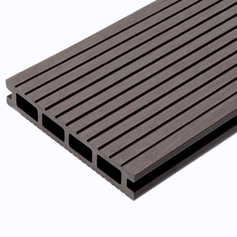 Embossed Nailed Decking Tiles Composite 118" x 5.5" Tile Kit Outdoor Patio Coffee Square Clearhalo 'Home Improvement' 'home_improvement' 'home_improvement_outdoor_deck_tiles_planks' 'Outdoor Deck Tiles & Planks' 'Outdoor Flooring & Tile' 'Outdoor Remodel' 'outdoor_deck_tiles_planks' 7283173