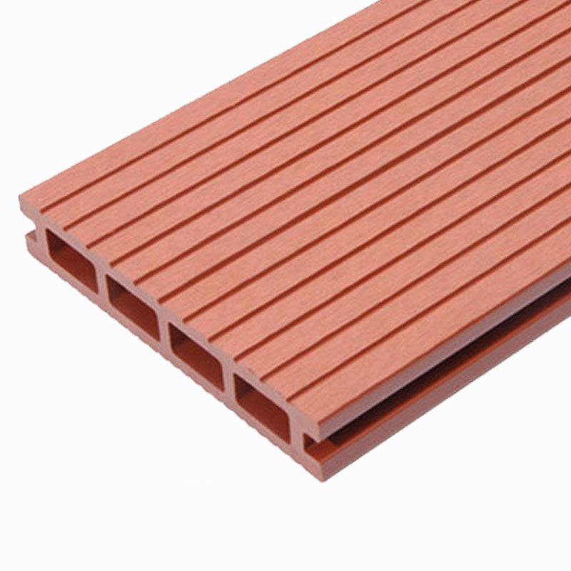Embossed Nailed Decking Tiles Composite 118" x 5.5" Tile Kit Outdoor Patio Rosewood Square Clearhalo 'Home Improvement' 'home_improvement' 'home_improvement_outdoor_deck_tiles_planks' 'Outdoor Deck Tiles & Planks' 'Outdoor Flooring & Tile' 'Outdoor Remodel' 'outdoor_deck_tiles_planks' 7283175