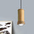Tube Living Room Pendant Lighting Fixture Industrial Bamboo 1 Head Light Brown Hanging Light Kit with Rope Detail Light Brown Clearhalo 'Ceiling Lights' 'Industrial Pendants' 'Industrial' 'Middle Century Pendants' 'Pendant Lights' 'Pendants' 'Tiffany' Lighting' 728352