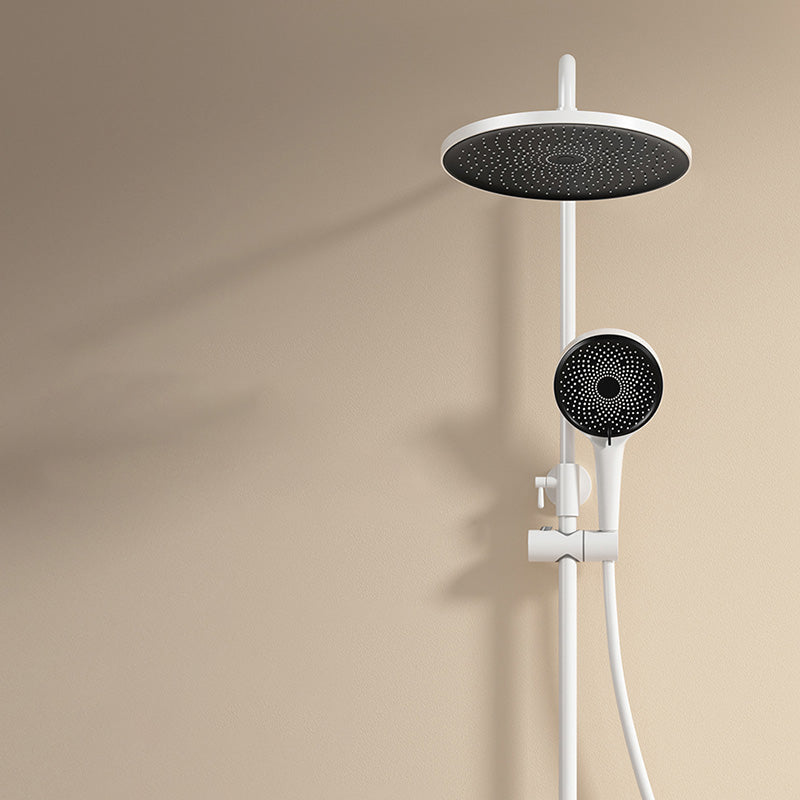 Modern Shower System Slide Bar Included Wall Mounted Shower Set Clearhalo 'Bathroom Remodel & Bathroom Fixtures' 'Home Improvement' 'home_improvement' 'home_improvement_shower_faucets' 'Shower Faucets & Systems' 'shower_faucets' 'Showers & Bathtubs Plumbing' 'Showers & Bathtubs' 7283760