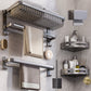 Modern Bathroom Hardware Set Grey Metal Bathroom Accessory Kit 6-Piece Set Clearhalo 'Bathroom Hardware Sets' 'Bathroom Hardware' 'Bathroom Remodel & Bathroom Fixtures' 'bathroom_hardware_sets' 'Home Improvement' 'home_improvement' 'home_improvement_bathroom_hardware_sets' 7284973