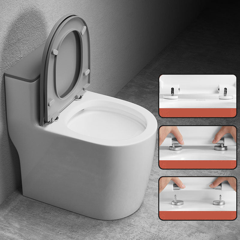 Traditional Ceramic Toilet Bowl Floor Mounted Urine Toilet for Bathroom Clearhalo 'Bathroom Remodel & Bathroom Fixtures' 'Home Improvement' 'home_improvement' 'home_improvement_toilets' 'Toilets & Bidets' 'Toilets' 7285183