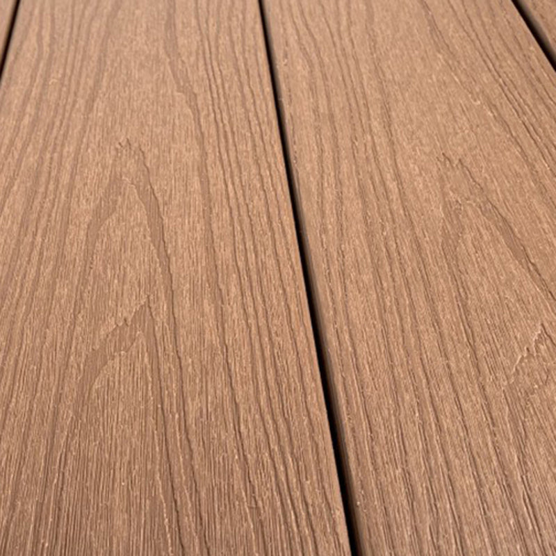 Embossed Patio Flooring Tiles Composite Nailed Flooring Tiles Garden Rosewood Co-Extrusion Clearhalo 'Home Improvement' 'home_improvement' 'home_improvement_outdoor_deck_tiles_planks' 'Outdoor Deck Tiles & Planks' 'Outdoor Flooring & Tile' 'Outdoor Remodel' 'outdoor_deck_tiles_planks' 7285343