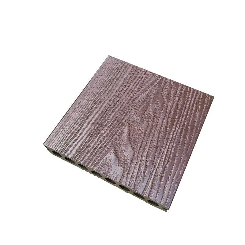Outdoors Plastic Wood Laminate Plank Flooring Slip Resistant Laminate Floor Brown Clearhalo 'Flooring 'Home Improvement' 'home_improvement' 'home_improvement_laminate_flooring' 'Laminate Flooring' 'laminate_flooring' Walls and Ceiling' 7285374