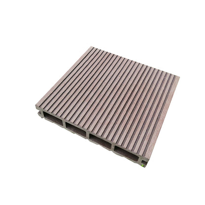 Outdoors Plastic Wood Laminate Plank Flooring Slip Resistant Laminate Floor Dark Coffee Clearhalo 'Flooring 'Home Improvement' 'home_improvement' 'home_improvement_laminate_flooring' 'Laminate Flooring' 'laminate_flooring' Walls and Ceiling' 7285378