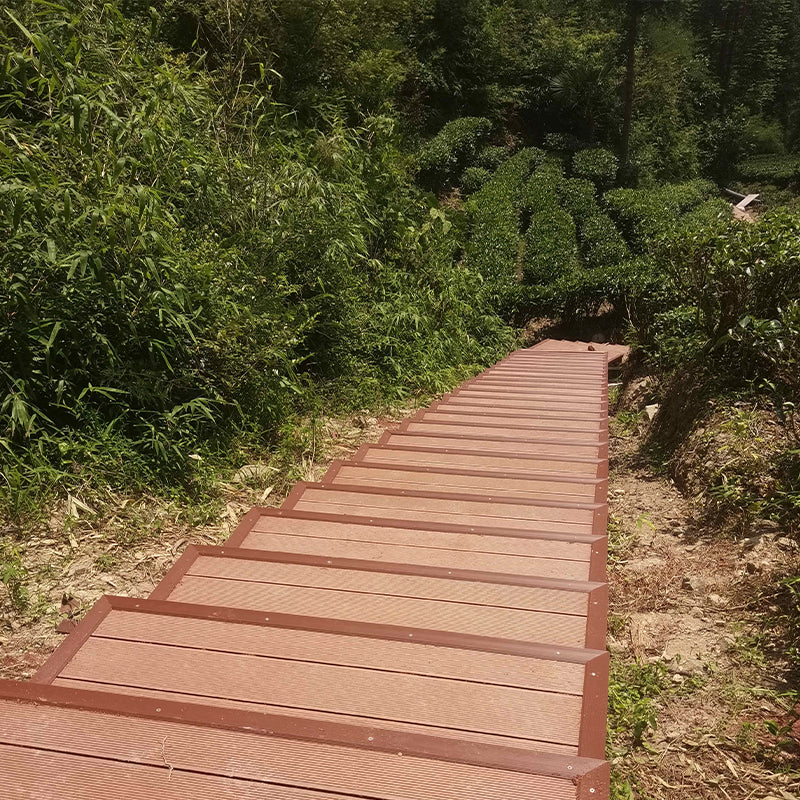 Outdoors Plastic Wood Laminate Plank Flooring Slip Resistant Laminate Floor Clearhalo 'Flooring 'Home Improvement' 'home_improvement' 'home_improvement_laminate_flooring' 'Laminate Flooring' 'laminate_flooring' Walls and Ceiling' 7285385