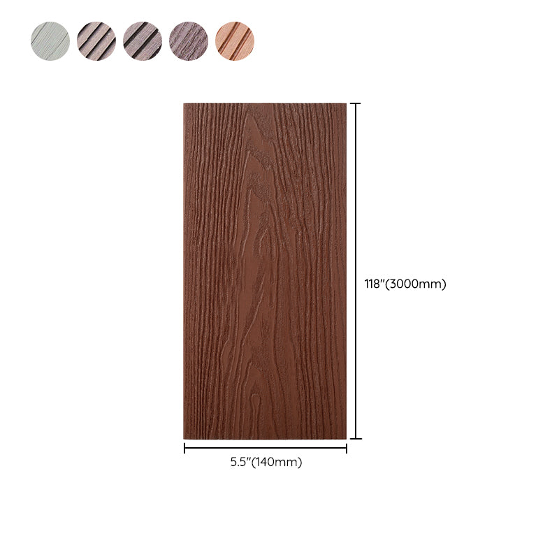 Outdoors Plastic Wood Laminate Plank Flooring Slip Resistant Laminate Floor Clearhalo 'Flooring 'Home Improvement' 'home_improvement' 'home_improvement_laminate_flooring' 'Laminate Flooring' 'laminate_flooring' Walls and Ceiling' 7285388