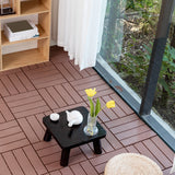 Modern Style WPC Flooring Anti-corrosion Square Wood Flooring Clearhalo 'Flooring 'Hardwood Flooring' 'hardwood_flooring' 'Home Improvement' 'home_improvement' 'home_improvement_hardwood_flooring' Walls and Ceiling' 7285396