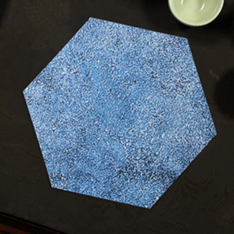 Peel & Stick Tile Stain Resistant Hexagonal Plastic Peel & Stick Tile 20-Pack Clearhalo 'Flooring 'Home Improvement' 'home_improvement' 'home_improvement_peel_stick_blacksplash' 'Peel & Stick Backsplash Tile' 'peel_stick_blacksplash' 'Walls & Ceilings' Walls and Ceiling' 7286726