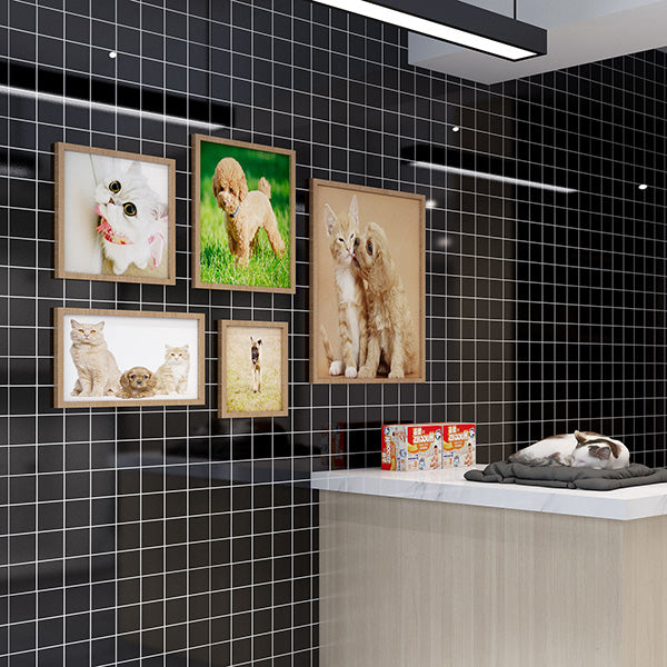 Single Tile Wallpaper Plastic Peel and Stick Wall Tile with Rectangular Shape Clearhalo 'Flooring 'Home Improvement' 'home_improvement' 'home_improvement_peel_stick_blacksplash' 'Peel & Stick Backsplash Tile' 'peel_stick_blacksplash' 'Walls & Ceilings' Walls and Ceiling' 7286730