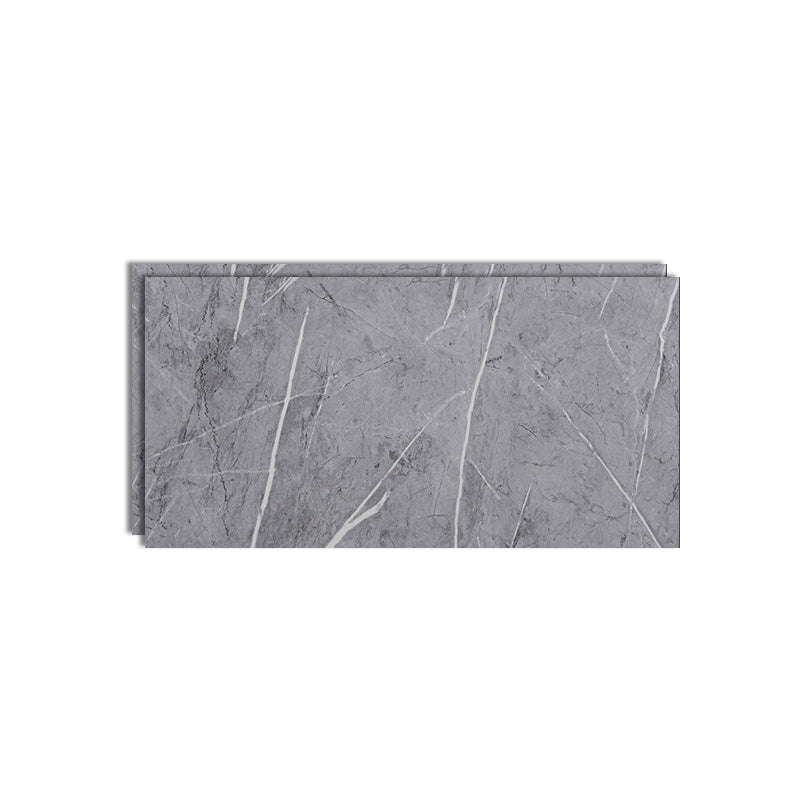 Single Tile Wallpaper Modern PVC Peel and Stick Wall Tile with Rectangular Shape Grey Clearhalo 'Flooring 'Home Improvement' 'home_improvement' 'home_improvement_peel_stick_blacksplash' 'Peel & Stick Backsplash Tile' 'peel_stick_blacksplash' 'Walls & Ceilings' Walls and Ceiling' 7286754