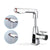 Modern Swivel Spout Sink Faucet Bathroom Low Arc Lifting Faucet Silver Clearhalo 'Bathroom Remodel & Bathroom Fixtures' 'Bathroom Sink Faucets' 'Bathroom Sinks & Faucet Components' 'bathroom_sink_faucets' 'Home Improvement' 'home_improvement' 'home_improvement_bathroom_sink_faucets' 7286782