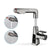 Modern Swivel Spout Sink Faucet Bathroom Low Arc Lifting Faucet White Clearhalo 'Bathroom Remodel & Bathroom Fixtures' 'Bathroom Sink Faucets' 'Bathroom Sinks & Faucet Components' 'bathroom_sink_faucets' 'Home Improvement' 'home_improvement' 'home_improvement_bathroom_sink_faucets' 7286785
