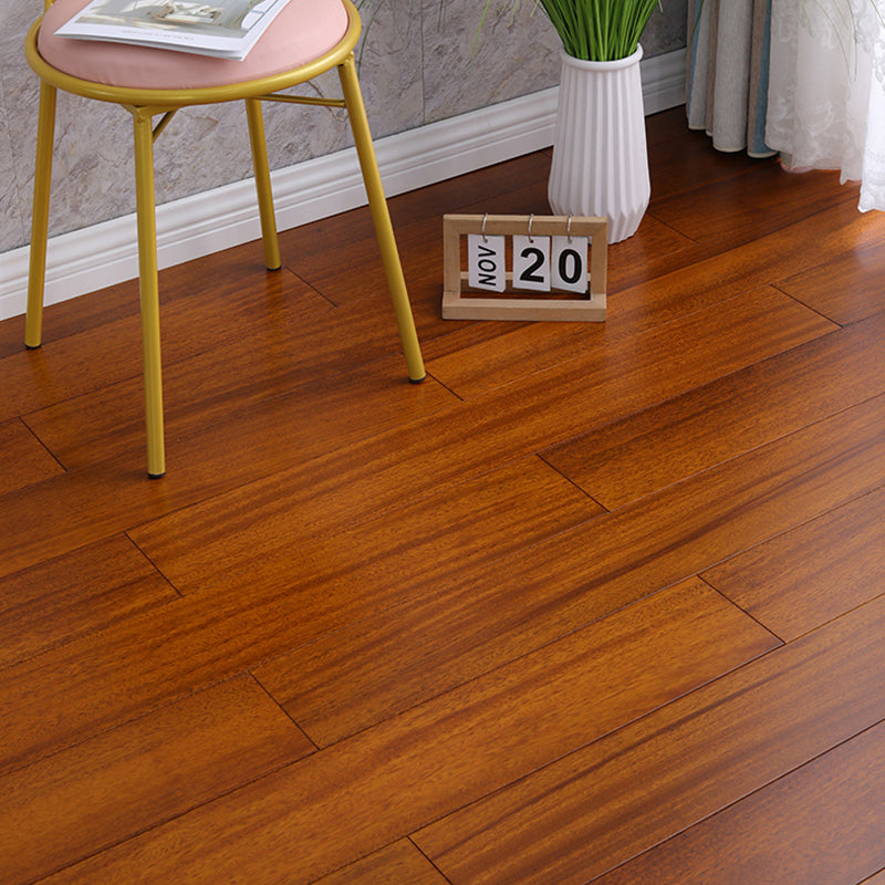 Modern Style Wood Flooring Scratch Resistant Rectangle Nail Wood Flooring Brown Clearhalo 'Flooring 'Hardwood Flooring' 'hardwood_flooring' 'Home Improvement' 'home_improvement' 'home_improvement_hardwood_flooring' Walls and Ceiling' 7286913