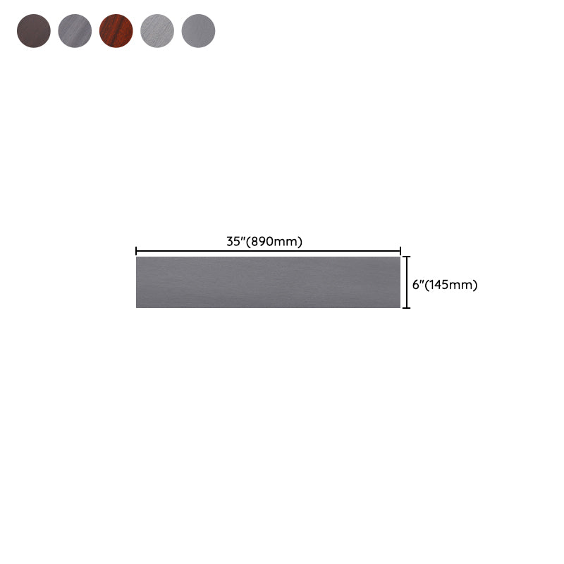 Modern Style Wood Flooring Scratch Resistant Rectangle Nail Wood Flooring Clearhalo 'Flooring 'Hardwood Flooring' 'hardwood_flooring' 'Home Improvement' 'home_improvement' 'home_improvement_hardwood_flooring' Walls and Ceiling' 7286928