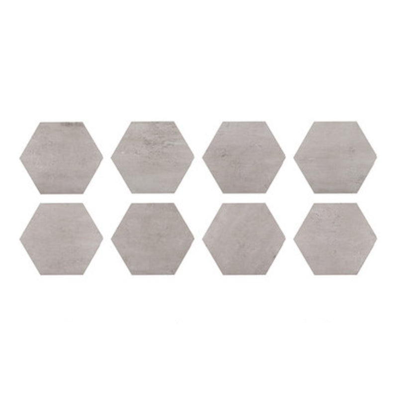 Modern Style Indoor Tile Hexagon Living Room Spanish Polished Wall Tile Light Gray Clearhalo 'Floor Tiles & Wall Tiles' 'floor_tiles_wall_tiles' 'Flooring 'Home Improvement' 'home_improvement' 'home_improvement_floor_tiles_wall_tiles' Walls and Ceiling' 7287281
