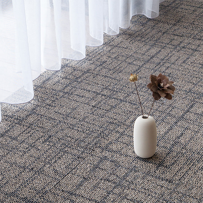 Modern Carpet Tiles Multi Level Loop Non Skid Tile For Foyer Clearhalo
