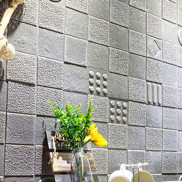 Home Indoor Wall Panel 3D Print Bricks Peel and Stick Wall Paneling Clearhalo 'Flooring 'Home Improvement' 'home_improvement' 'home_improvement_wall_paneling' 'Wall Paneling' 'wall_paneling' 'Walls & Ceilings' Walls and Ceiling' 7287407