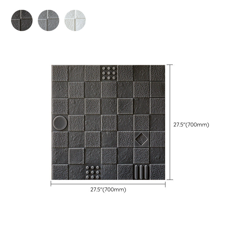 Home Indoor Wall Panel 3D Print Bricks Peel and Stick Wall Paneling Clearhalo 'Flooring 'Home Improvement' 'home_improvement' 'home_improvement_wall_paneling' 'Wall Paneling' 'wall_paneling' 'Walls & Ceilings' Walls and Ceiling' 7287409