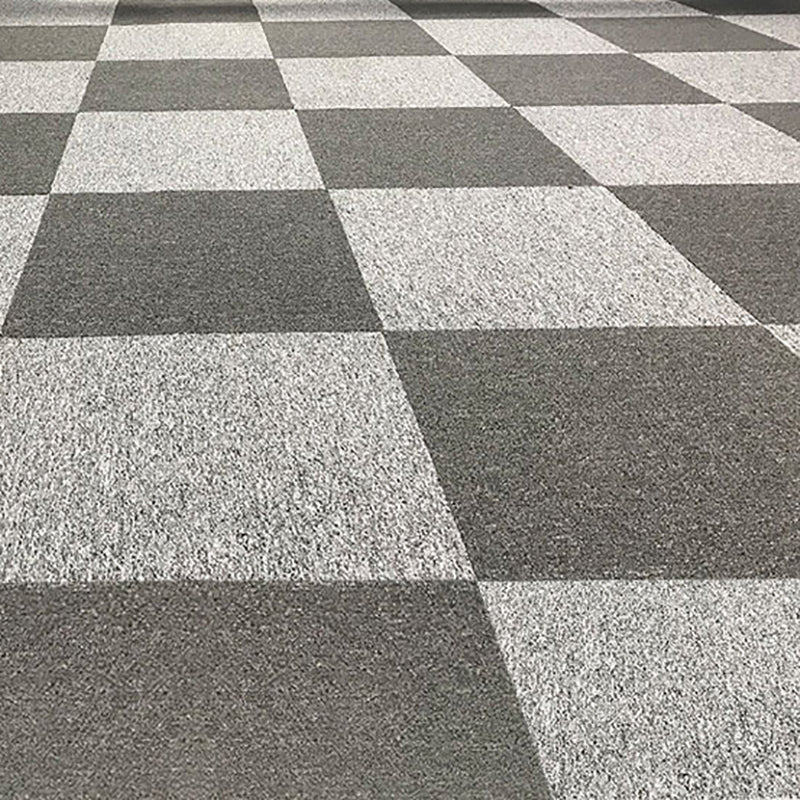 Modern Carpet Tile Non-Skid Fade Resistant Geometry Loose Lay Carpet Tiles Dining Room Clearhalo 'Carpet Tiles & Carpet Squares' 'carpet_tiles_carpet_squares' 'Flooring 'Home Improvement' 'home_improvement' 'home_improvement_carpet_tiles_carpet_squares' Walls and Ceiling' 7289354