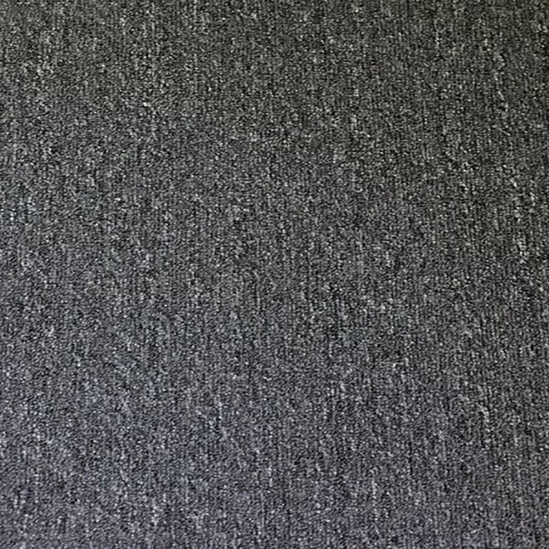 Modern Carpet Tile Non-Skid Fade Resistant Geometry Loose Lay Carpet Tiles Dining Room Dark Gray Clearhalo 'Carpet Tiles & Carpet Squares' 'carpet_tiles_carpet_squares' 'Flooring 'Home Improvement' 'home_improvement' 'home_improvement_carpet_tiles_carpet_squares' Walls and Ceiling' 7289358