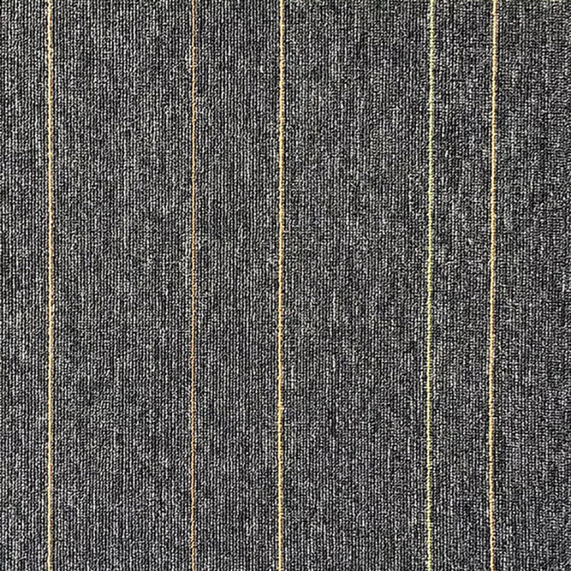 Modern Carpet Tile Non-Skid Fade Resistant Geometry Loose Lay Carpet Tiles Dining Room Pewter Clearhalo 'Carpet Tiles & Carpet Squares' 'carpet_tiles_carpet_squares' 'Flooring 'Home Improvement' 'home_improvement' 'home_improvement_carpet_tiles_carpet_squares' Walls and Ceiling' 7289362