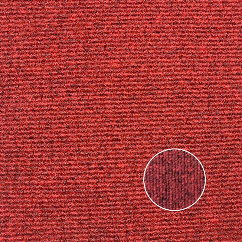 Modern Carpet Tile Non-Skid Fade Resistant Geometry Loose Lay Carpet Tiles Dining Room Brick Red Clearhalo 'Carpet Tiles & Carpet Squares' 'carpet_tiles_carpet_squares' 'Flooring 'Home Improvement' 'home_improvement' 'home_improvement_carpet_tiles_carpet_squares' Walls and Ceiling' 7289375