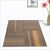 Modern Carpet Tile Non-Skid Fade Resistant Geometry Loose Lay Carpet Tiles Dining Room Dark Brown Asphalt Clearhalo 'Carpet Tiles & Carpet Squares' 'carpet_tiles_carpet_squares' 'Flooring 'Home Improvement' 'home_improvement' 'home_improvement_carpet_tiles_carpet_squares' Walls and Ceiling' 7289379