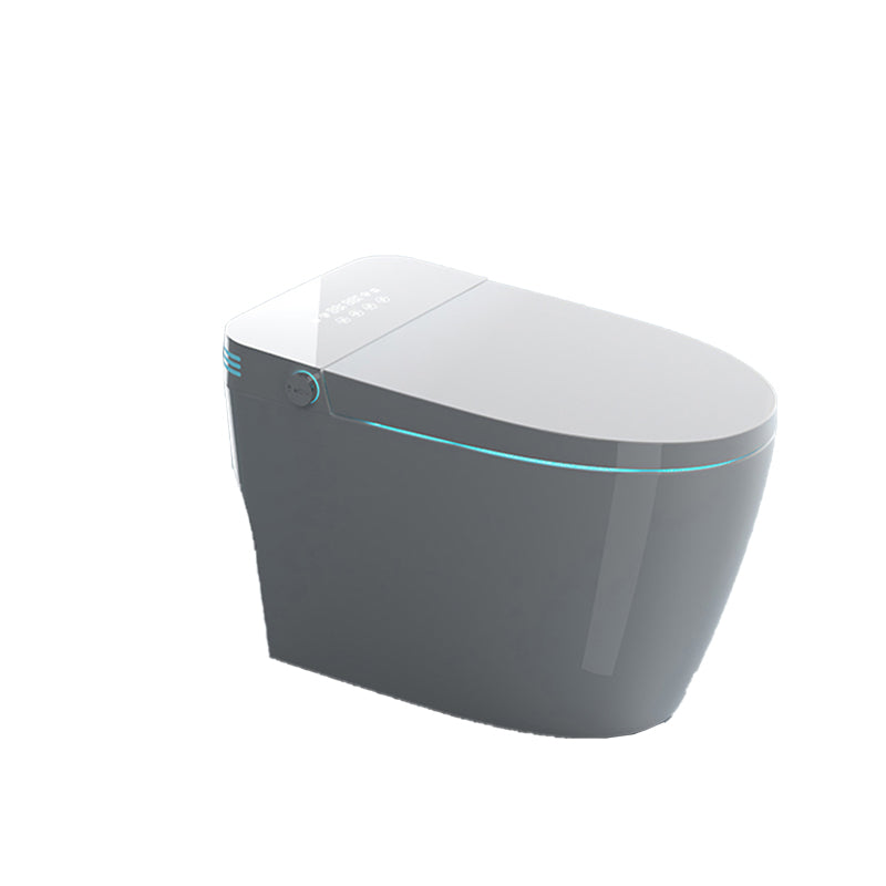 Modern Floor Mounted Toilet Bowl Porcelain Siphon Jet All In One Toilet Clearhalo 'Bathroom Remodel & Bathroom Fixtures' 'Home Improvement' 'home_improvement' 'home_improvement_toilets' 'Toilets & Bidets' 'Toilets' 7289462