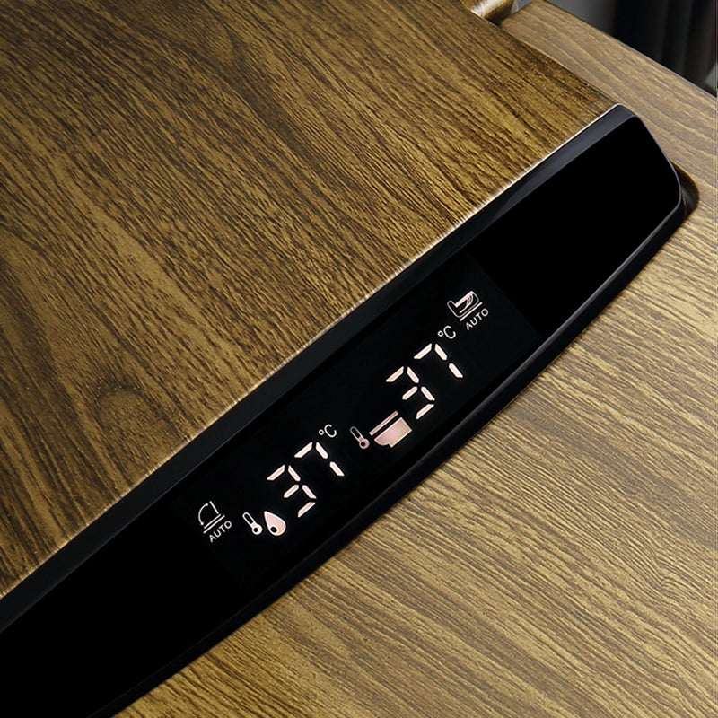 Contemporary Floor Mount Bidet Elongated Heated Seat Foot Sensor Ceramic Clearhalo 'Bathroom Remodel & Bathroom Fixtures' 'Bidets' 'Home Improvement' 'home_improvement' 'home_improvement_bidets' 'Toilets & Bidets' 7290091