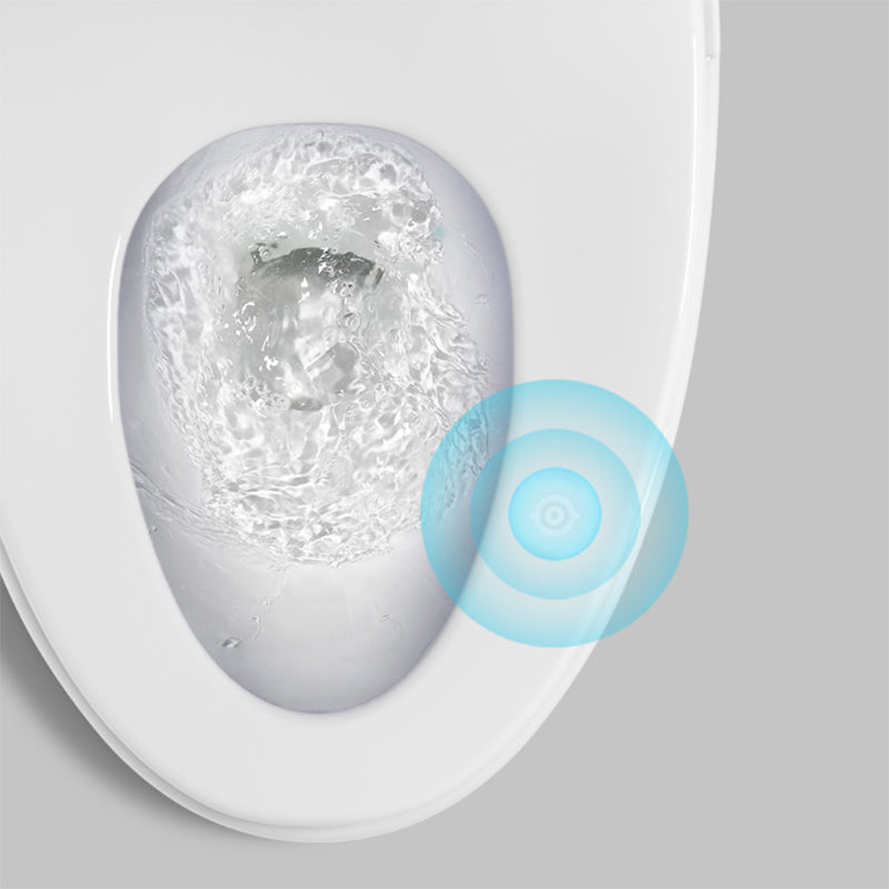Contemporary Floor Standing Bidet Foot Sensor Elongated Heated Seat White Clearhalo 'Bathroom Remodel & Bathroom Fixtures' 'Bidets' 'Home Improvement' 'home_improvement' 'home_improvement_bidets' 'Toilets & Bidets' 7290103
