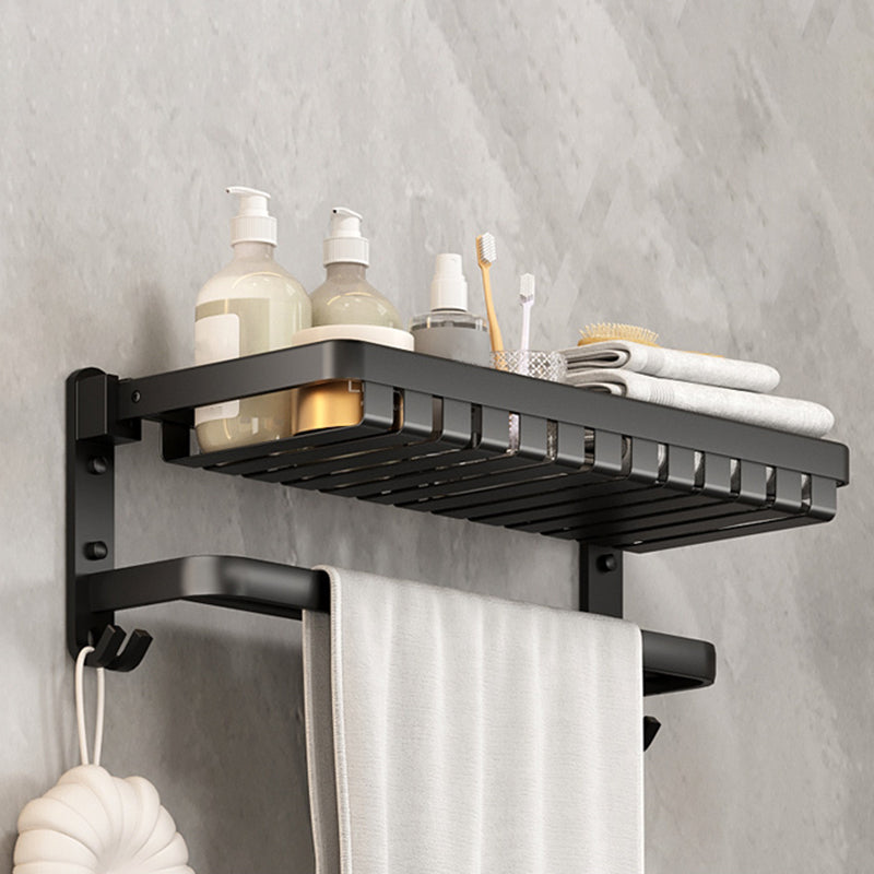 Traditional Black Bathroom Accessory As Individual Or As a Set Towel Rack Clearhalo 'Bathroom Hardware Sets' 'Bathroom Hardware' 'Bathroom Remodel & Bathroom Fixtures' 'bathroom_hardware_sets' 'Home Improvement' 'home_improvement' 'home_improvement_bathroom_hardware_sets' 7290165