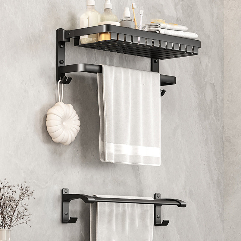 Traditional Black Bathroom Accessory As Individual Or As a Set 2-Piece Set Clearhalo 'Bathroom Hardware Sets' 'Bathroom Hardware' 'Bathroom Remodel & Bathroom Fixtures' 'bathroom_hardware_sets' 'Home Improvement' 'home_improvement' 'home_improvement_bathroom_hardware_sets' 7290172