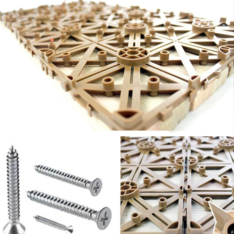 Outdoors Mildew Resistant Laminate Floor Dark Wood Laminate Plank Flooring Clearhalo 'Flooring 'Home Improvement' 'home_improvement' 'home_improvement_laminate_flooring' 'Laminate Flooring' 'laminate_flooring' Walls and Ceiling' 7290463