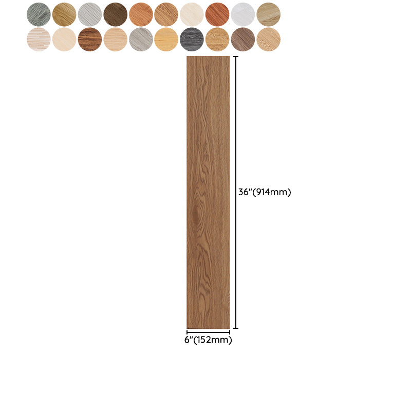 Peel and Stick PVC Flooring Smooth Wood Look Vinyl Flooring for Living Room Clearhalo 'Flooring 'Home Improvement' 'home_improvement' 'home_improvement_vinyl_flooring' 'Vinyl Flooring' 'vinyl_flooring' Walls and Ceiling' 7291963