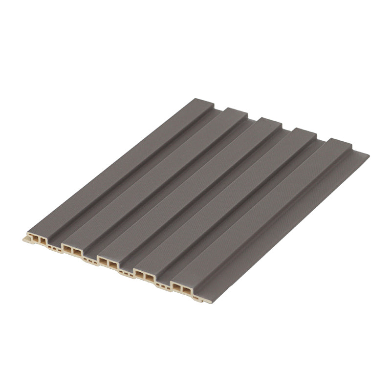 Contemporary Smooth Wall Paneling Staple Installation Waterproof Wall Paneling Dark Gray 0.4"(1cm) Clearhalo 'Flooring 'Home Improvement' 'home_improvement' 'home_improvement_wall_paneling' 'Wall Paneling' 'wall_paneling' 'Walls & Ceilings' Walls and Ceiling' 7292164