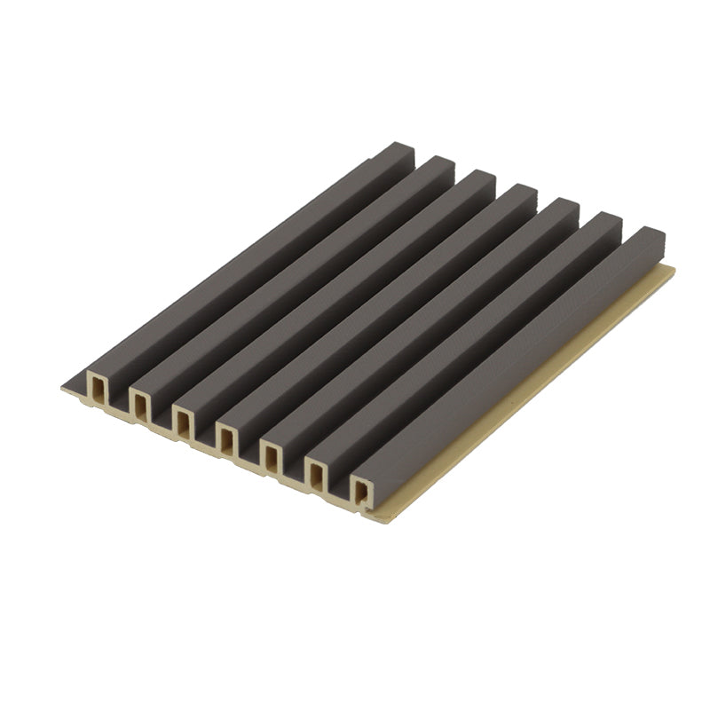 Modern Smooth Wall Paneling Staple Installation Waterproof Wall Paneling Dark Gray 0.6\ (1.5cm) Clearhalo 'Flooring 'Home Improvement' 'home_improvement' 'home_improvement_wall_paneling' 'Wall Paneling' 'wall_paneling' 'Walls & Ceilings' Walls and Ceiling' 7292194