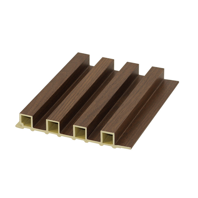 Modern Smooth Wall Paneling Staple Installation Waterproof Wall Paneling Walnut 1\ (2.5cm) Clearhalo 'Flooring 'Home Improvement' 'home_improvement' 'home_improvement_wall_paneling' 'Wall Paneling' 'wall_paneling' 'Walls & Ceilings' Walls and Ceiling' 7292216