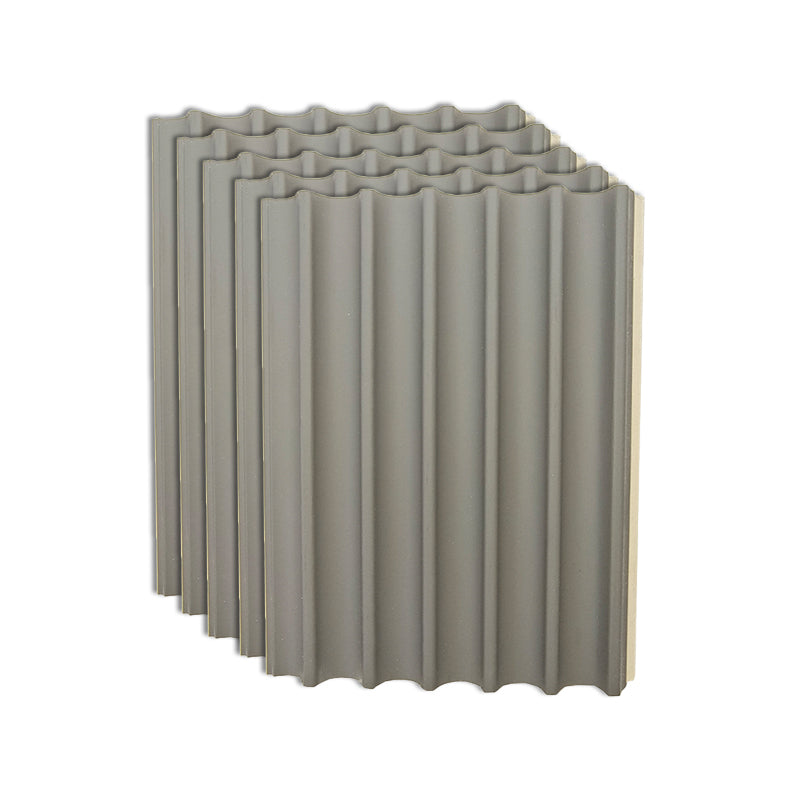 Soundproof Wall Paneling Staple Installation Waterproof Wall Paneling Dark Gray 5-Piece Set Clearhalo 'Flooring 'Home Improvement' 'home_improvement' 'home_improvement_wall_paneling' 'Wall Paneling' 'wall_paneling' 'Walls & Ceilings' Walls and Ceiling' 7292221