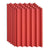 Soundproof Wall Paneling Staple Installation Waterproof Wall Paneling Red 5-Piece Set Clearhalo 'Flooring 'Home Improvement' 'home_improvement' 'home_improvement_wall_paneling' 'Wall Paneling' 'wall_paneling' 'Walls & Ceilings' Walls and Ceiling' 7292229