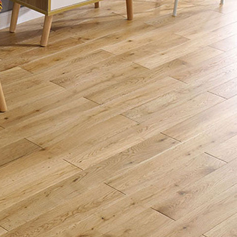 Modern Hardwood Flooring Wooden Composite Waterproof Flooring Brown Yellow 269.1 sq ft. - 200 Pieces Clearhalo 'Flooring 'Hardwood Flooring' 'hardwood_flooring' 'Home Improvement' 'home_improvement' 'home_improvement_hardwood_flooring' Walls and Ceiling' 7292263