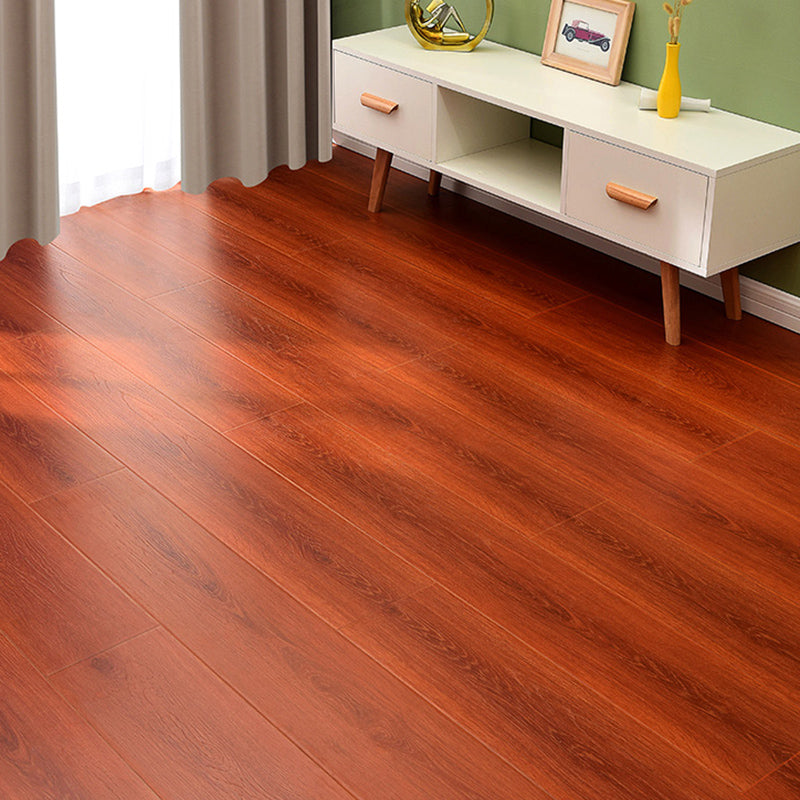Hardwood Flooring Modern Wooden Waterproof Scratch Resistant Flooring Rosewood 322.9 sq ft. - 210 Pieces Clearhalo 'Flooring 'Hardwood Flooring' 'hardwood_flooring' 'Home Improvement' 'home_improvement' 'home_improvement_hardwood_flooring' Walls and Ceiling' 7292267