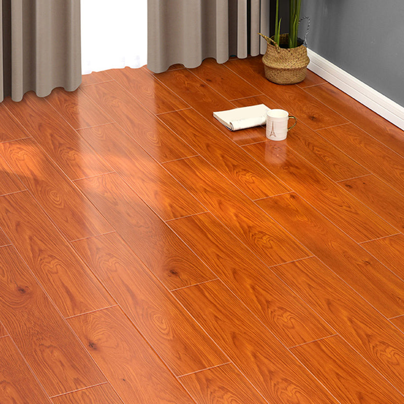 Hardwood Flooring Modern Wooden Waterproof Scratch Resistant Flooring Red Brown 322.9 sq ft. - 210 Pieces Clearhalo 'Flooring 'Hardwood Flooring' 'hardwood_flooring' 'Home Improvement' 'home_improvement' 'home_improvement_hardwood_flooring' Walls and Ceiling' 7292270