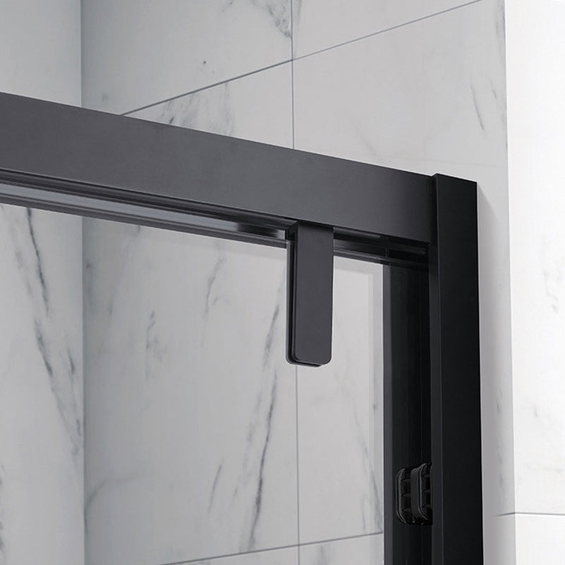 Transparent Tempered Shower Bath Door Scratch Resistant Shower Door Clearhalo 'Bathroom Remodel & Bathroom Fixtures' 'Home Improvement' 'home_improvement' 'home_improvement_shower_tub_doors' 'Shower and Tub Doors' 'shower_tub_doors' 'Showers & Bathtubs' 7292380