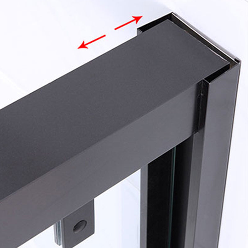 Transparent Tempered Shower Bath Door Scratch Resistant Shower Door Clearhalo 'Bathroom Remodel & Bathroom Fixtures' 'Home Improvement' 'home_improvement' 'home_improvement_shower_tub_doors' 'Shower and Tub Doors' 'shower_tub_doors' 'Showers & Bathtubs' 7292384