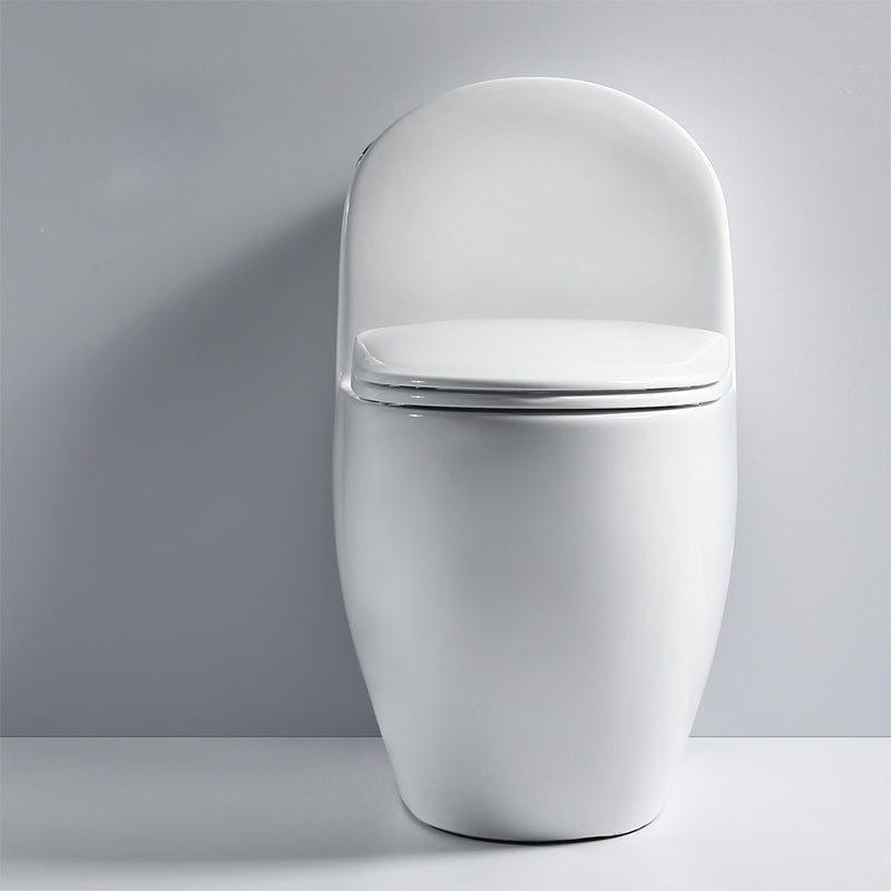 Contemporary Ceramic Toilet Bowl White Floor Mounted Urine Toilet with Seat for Washroom Clearhalo 'Bathroom Remodel & Bathroom Fixtures' 'Home Improvement' 'home_improvement' 'home_improvement_toilets' 'Toilets & Bidets' 'Toilets' 7293527